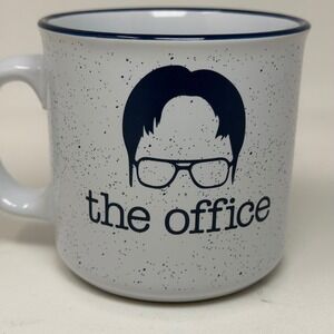 The Office Dwight Schrute Bears Beets Battlestar Galactica Speckled Campfire Mug